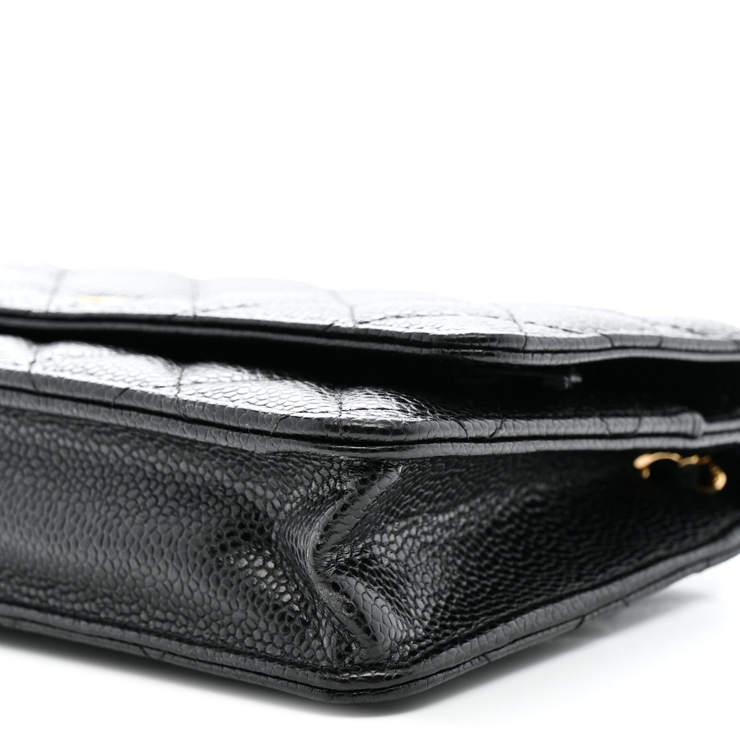 Chanel Caviar Quilted Wallet on Chain WOC Black 11 of 13
