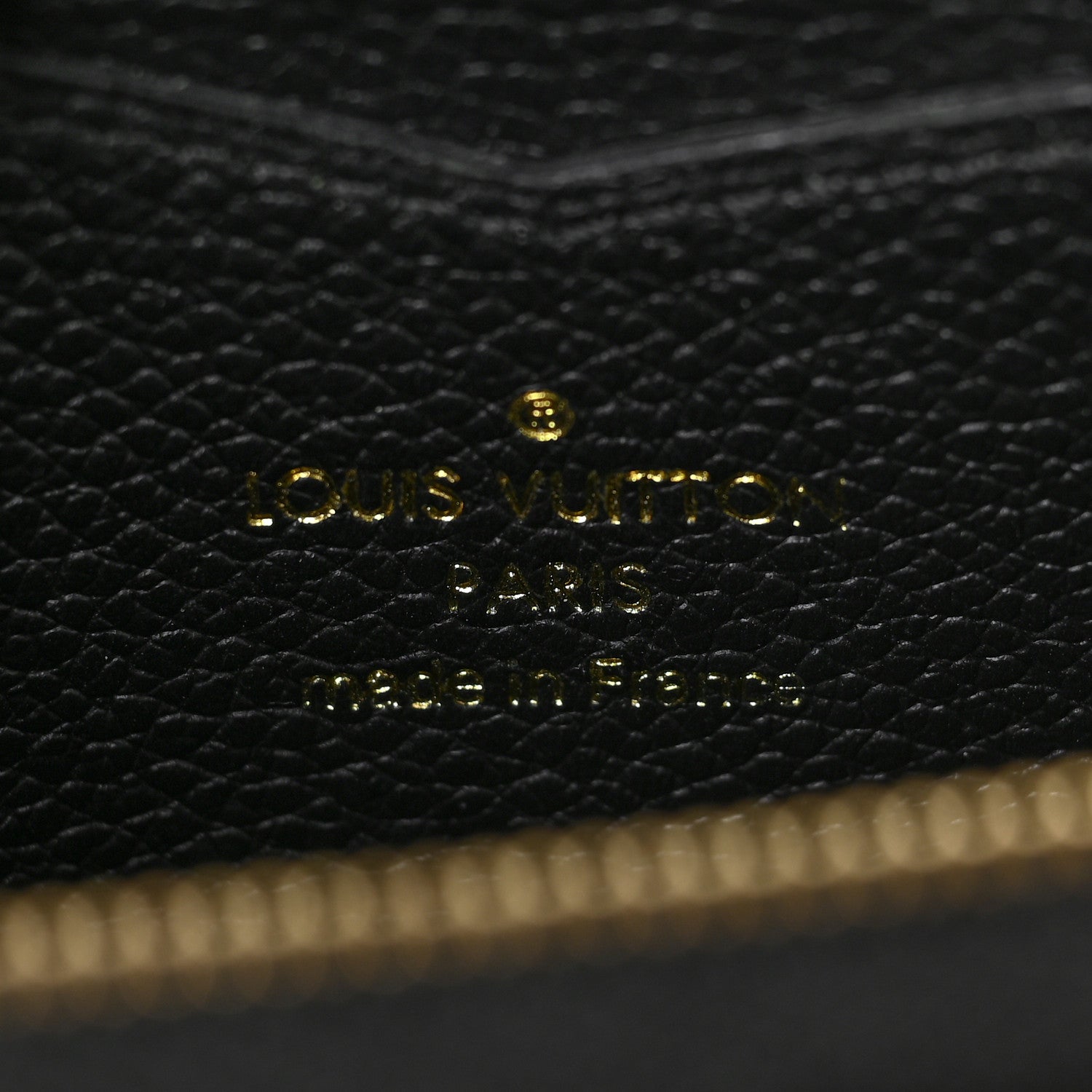Louis Vuitton Empreinte Zippy Coin Purse Black 6 of 6
