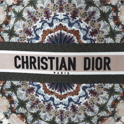 Christian Dior Canvas Embroidered KaleiDioroscopic Book Tote Multicolor 10 of 10