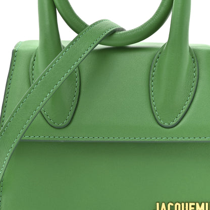 Jacquemus Calfskin Le Chiquito Noeud Green 7 of 12