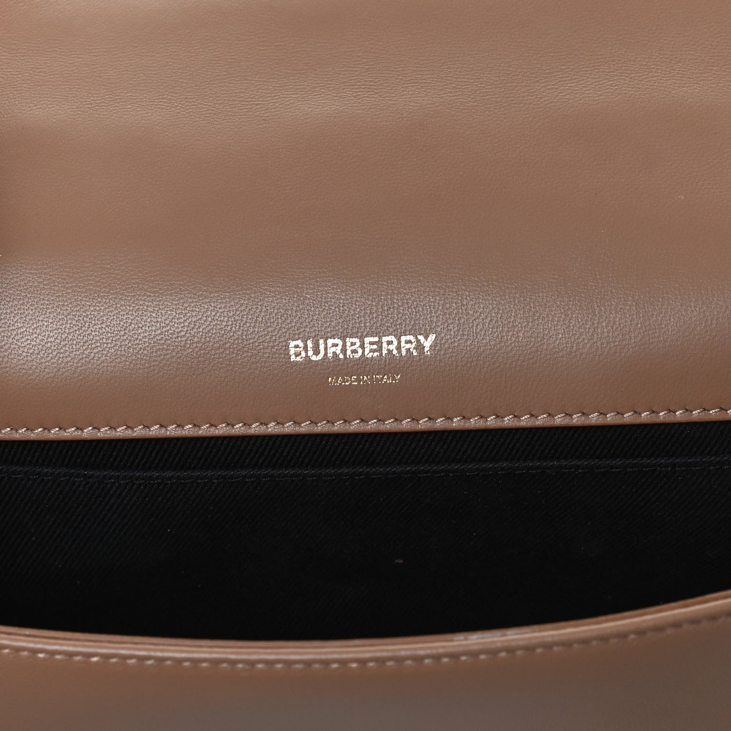 Burberry Lambskin Quilted Small Lola Bag Camel 6 of 11