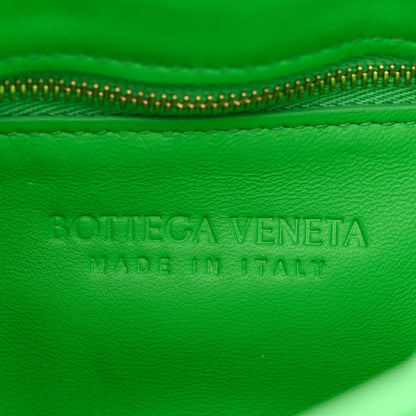 Bottega Veneta Lambskin Maxi Intreccio Padded Chain Cassette Crossbody Bag Grass 6 of 11