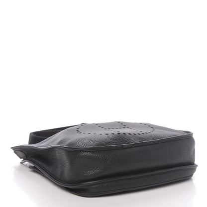 Hermes Taurillon Clemence Evelyne III GM Black 4 of 13