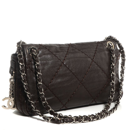Chanel Calfskin Expandable Flap Brown 4 of 9