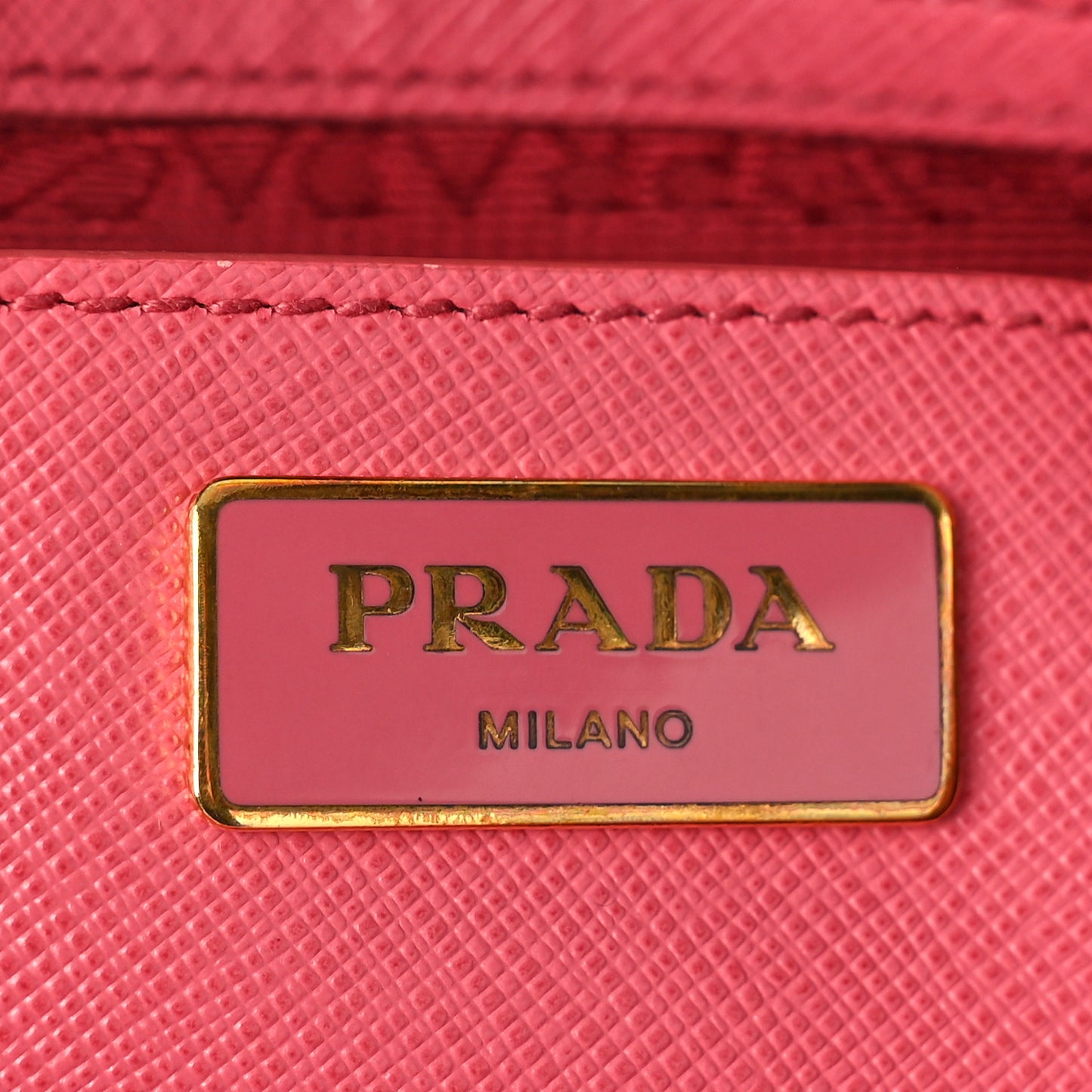 Saffiano Large Galleria Double Zip Tote Peonia