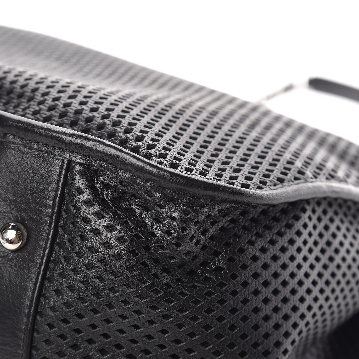 Chanel Calfskin Perforated Up In The Air Tote Black 14 of 14