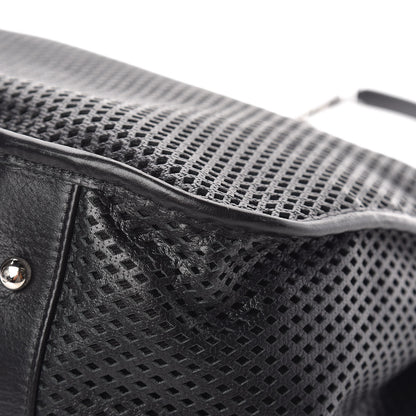 Chanel Calfskin Perforated Up In The Air Tote Black 14 of 14