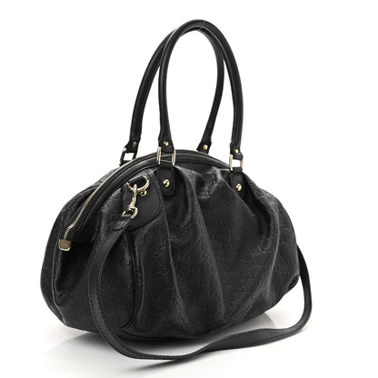 Gucci Guccissima Medium Sukey Boston Black 3 of 10
