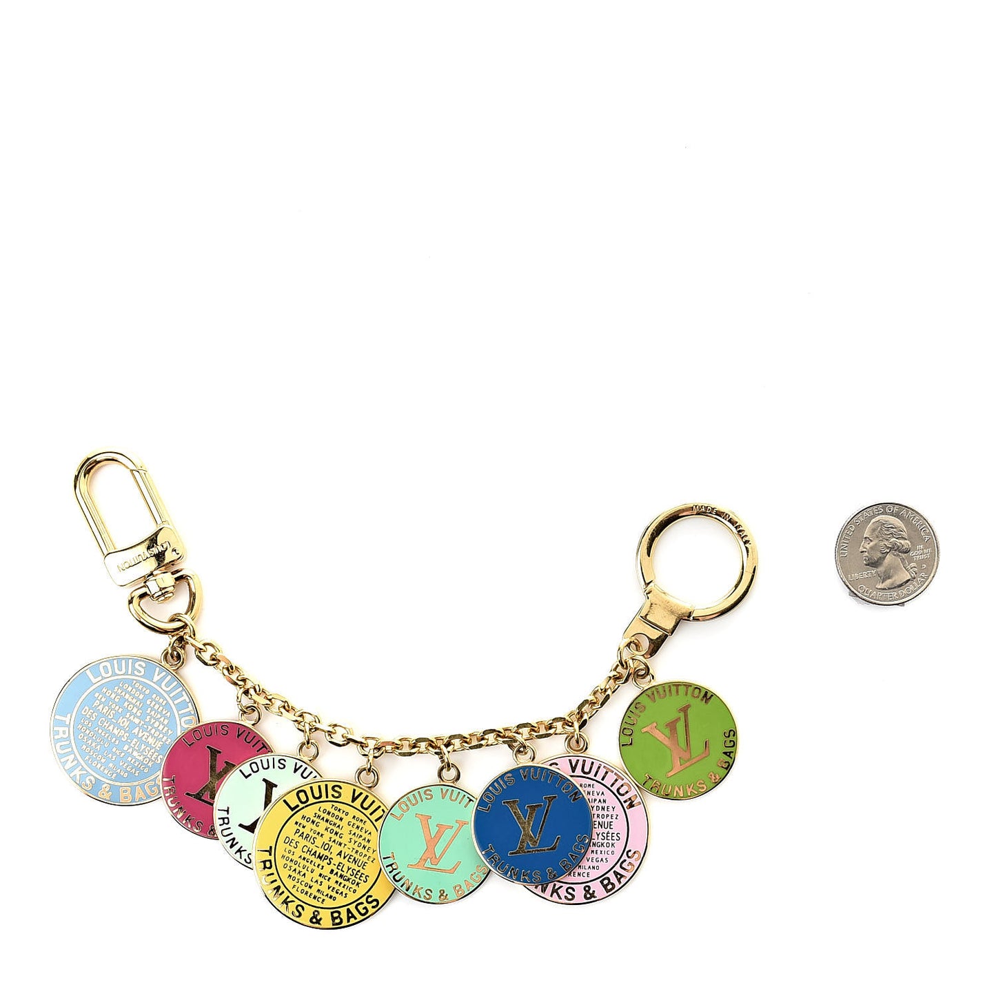 Globe Trunks and Bags Bag Charm Multicolor