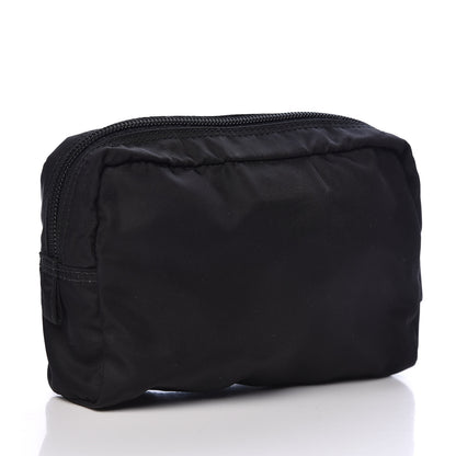 Prada Nylon Vela Cosmetic Pouch Black 3 of 6