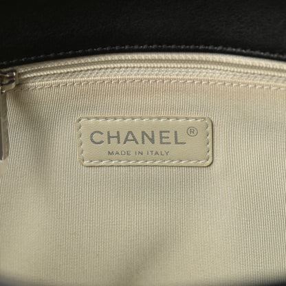 Chanel Washed Lambskin Quilted Maxi Chain Around Flap Black 6 of 11
