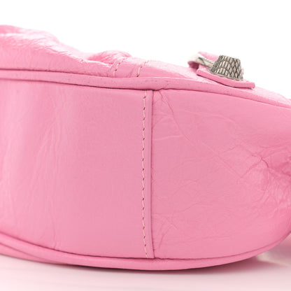 Balenciaga Agneau Arena Le Cagole Shoulder Bag XS Candy Pink 11 of 12