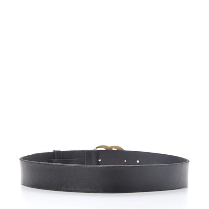 Gucci Calfskin Crystal Double G Belt 85 34 Black Multicolor 3 of 6