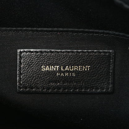 Saint Laurent Calfskin Matelasse Monogram Lou Camera Bag Rouge Eros 6 of 9