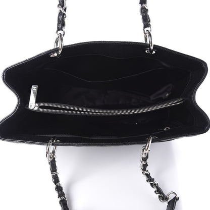 Chanel Caviar Quilted Grand Shopping Tote GST Black 5 of 10