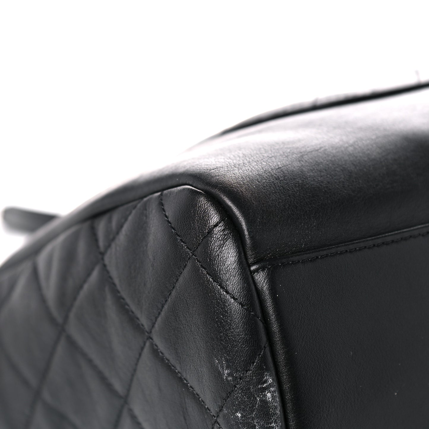 Calfskin Chain 20s Signature Hobo Black