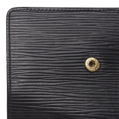 Louis Vuitton Epi Elise Wallet Black 11 of 11
