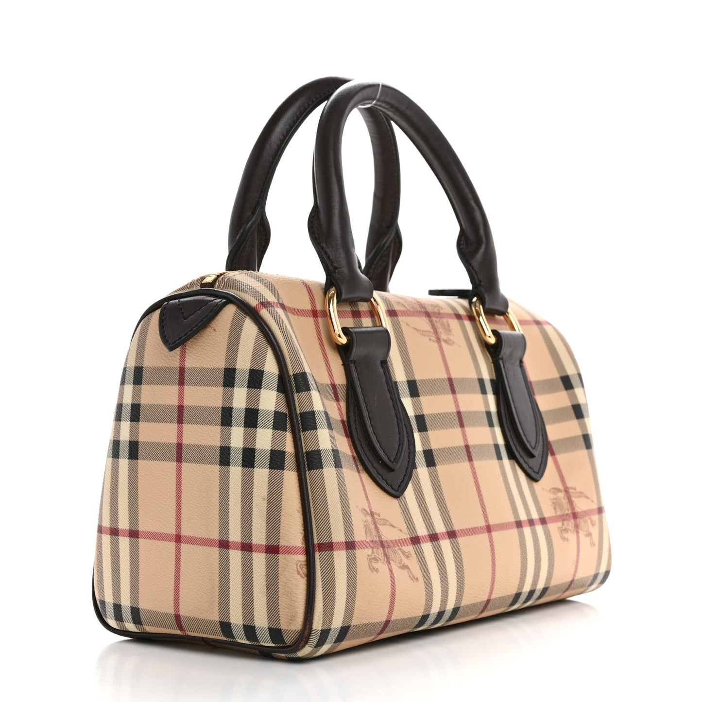 Haymarket Check Small Chester Bowling Bag Chocolate