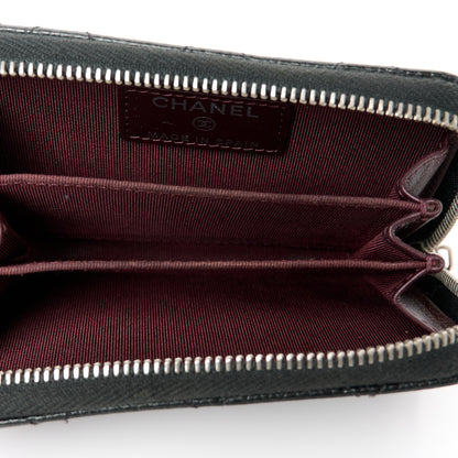 Chanel Caviar Quilted Classic Zipped Coin Purse Black 5 of 8