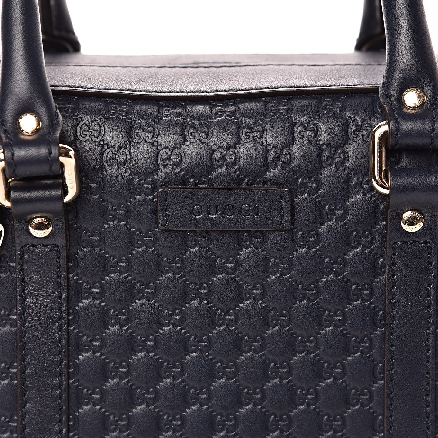 Microguccissima Medium Crossbody Bag Blue