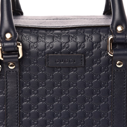 Gucci Microguccissima Medium Crossbody Bag Blue 8 of 11