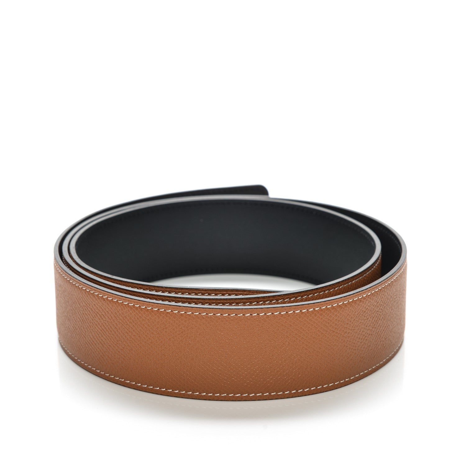 Hermes Epsom Chamonix 42mm Belt Strap 105 Gold Black 2 of 4
