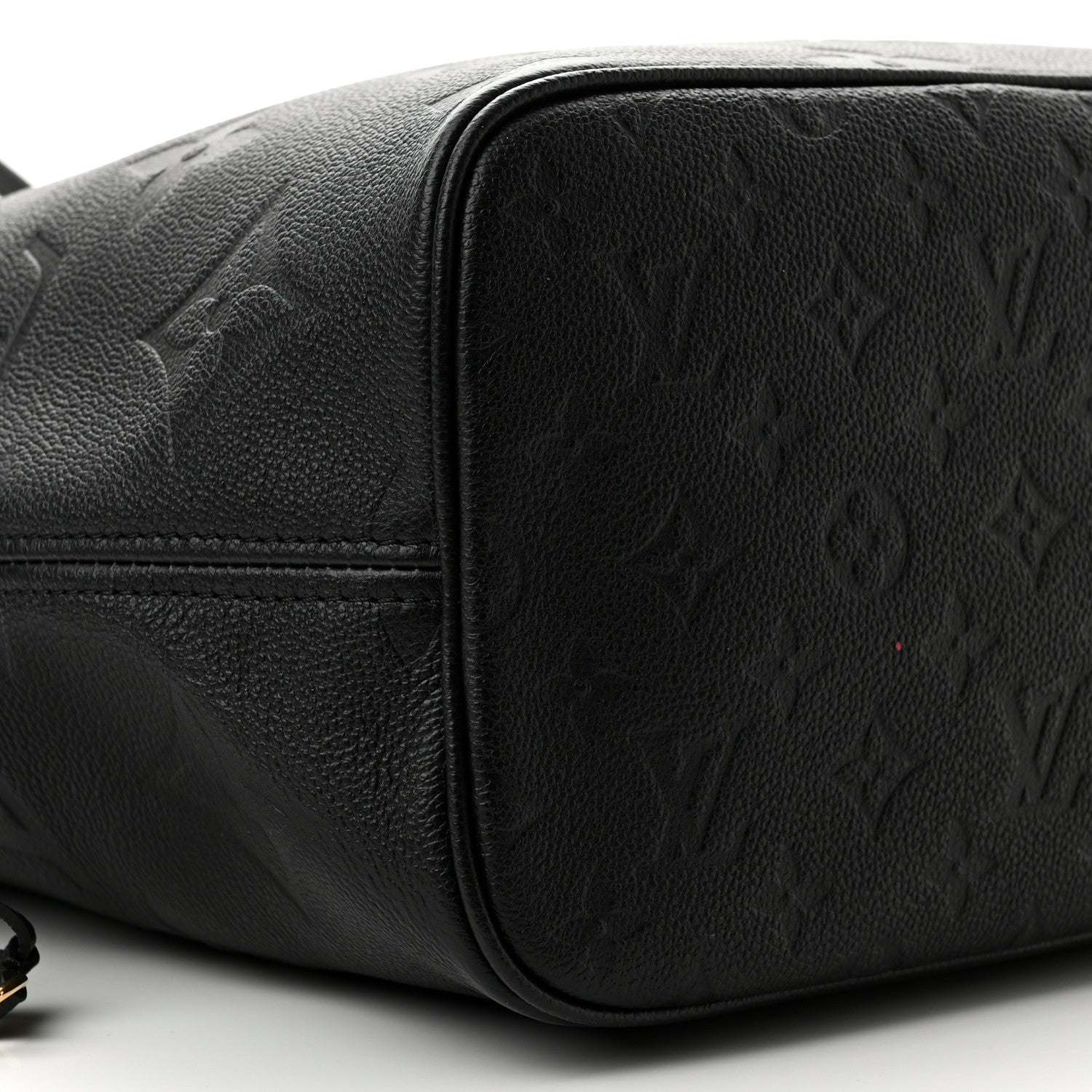 Louis Vuitton Empreinte Monogram Giant Neverfull MM Black 8 of 9