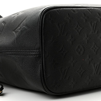 Louis Vuitton Empreinte Monogram Giant Neverfull MM Black 8 of 9