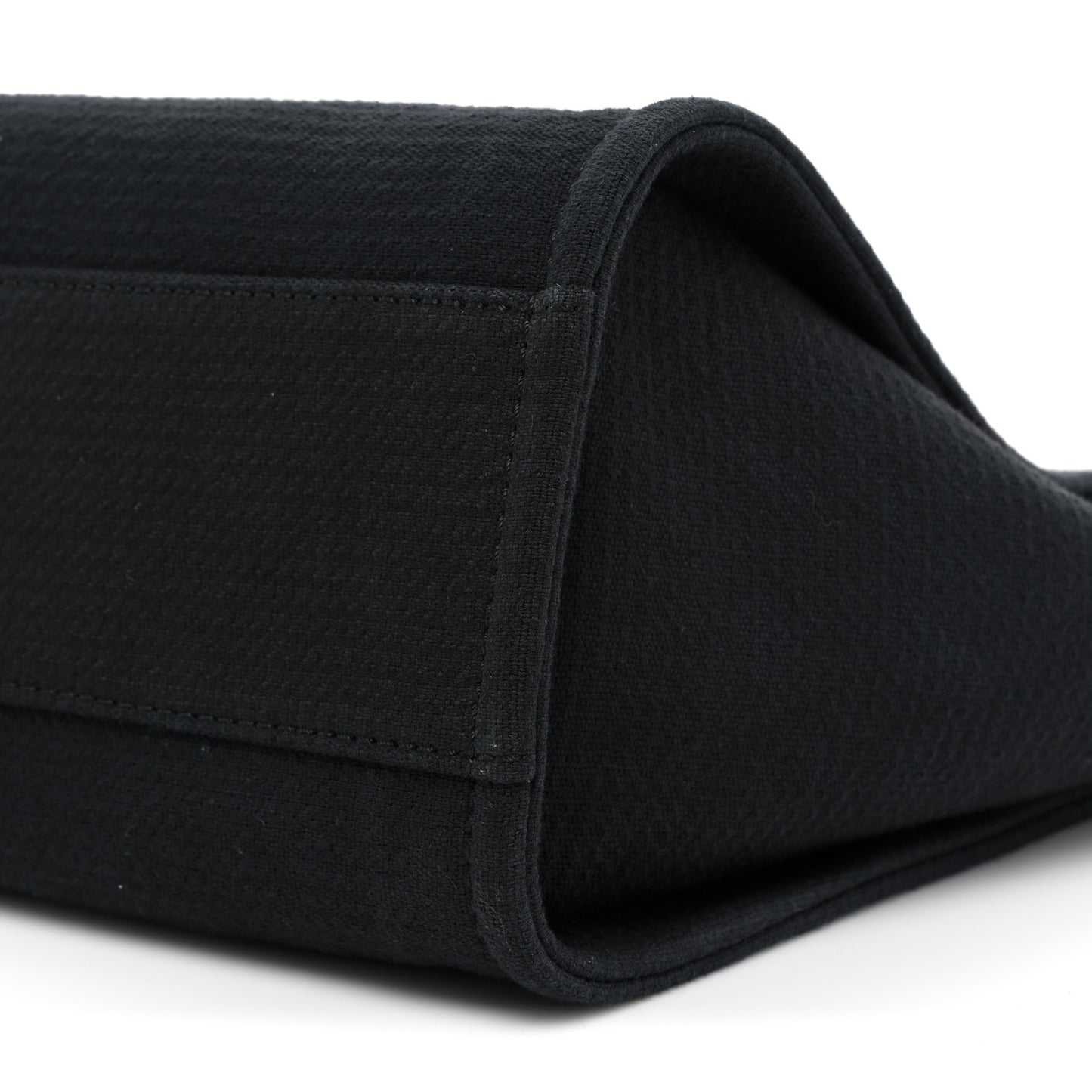 Mixed Fibers Small Deauville Tote Black