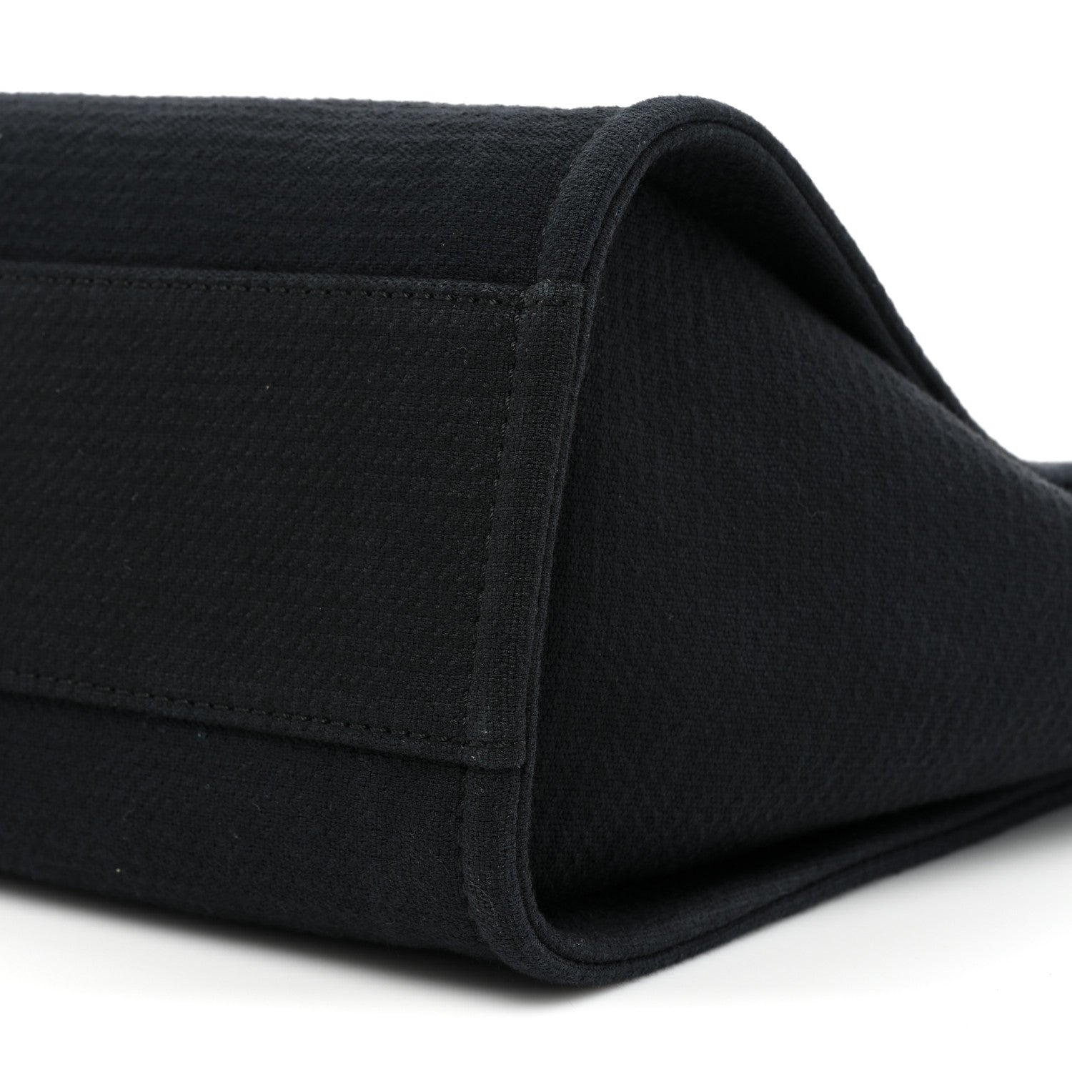 Chanel Mixed Fibers Small Deauville Tote Black 8 of 9