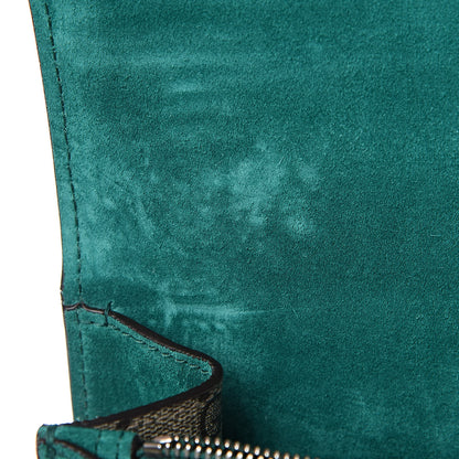 Gucci GG Supreme Monogram Embroidered Medium Dionysus Shoulder Bag Emerald 8 of 12