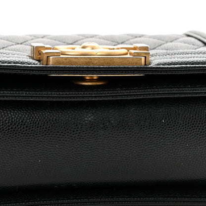 Chanel Caviar Quilted Small Boy Flap Black 13 of 13