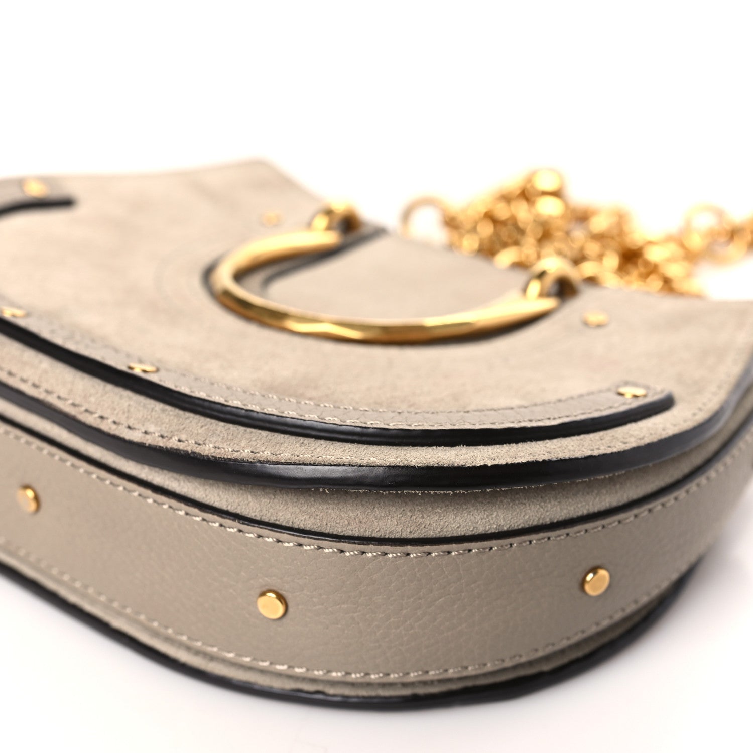 Chloe Calfskin Suede Mini Pixie Signature Belt Bag Motty Grey 10 of 10