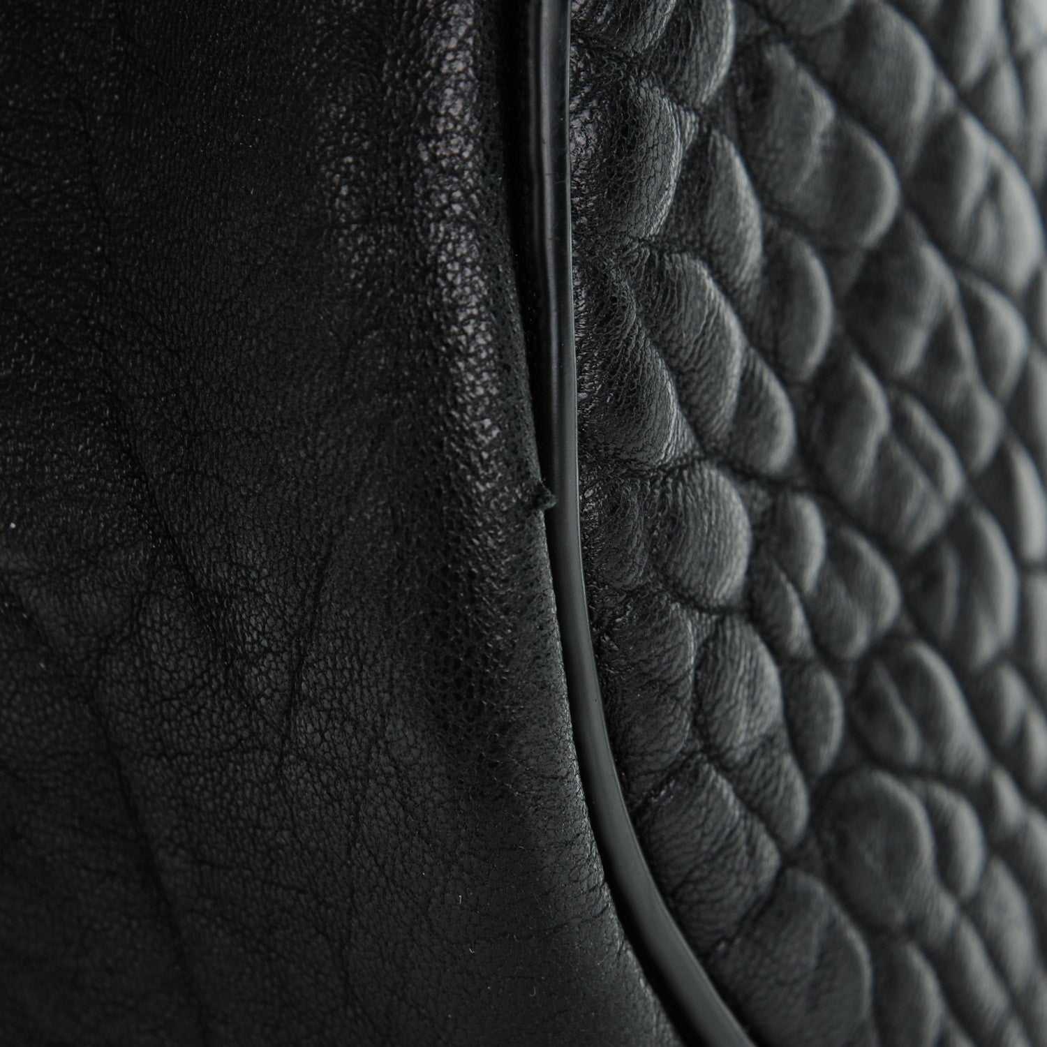 Alexander Wang Pebbled Lambskin Rocco Black Antique Brass Hardware 7 of 8