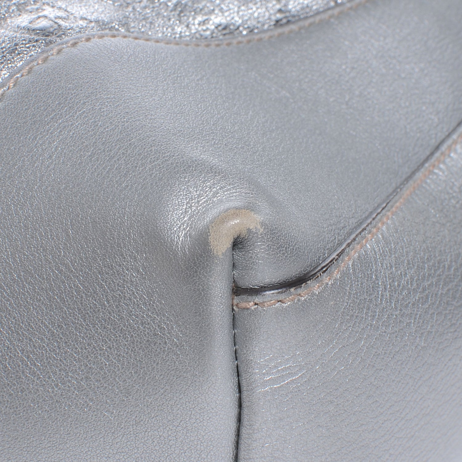 Gucci Guccissima Large Tote Silver 4 of 9