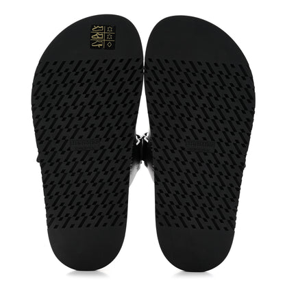 Hermes Calfskin Womens Chypre Sandals 35.5 Black 5 of 10