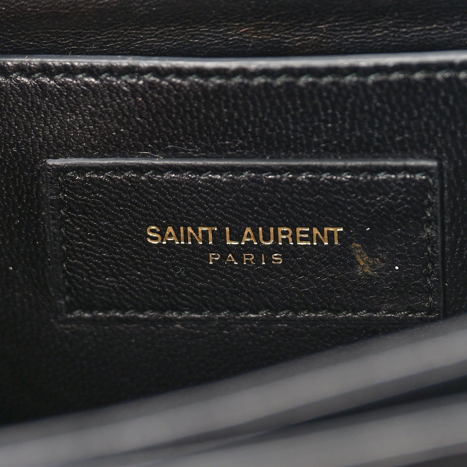 Saint Laurent Suede Calfskin Medium Classic Lulu Bag Black 6 of 8