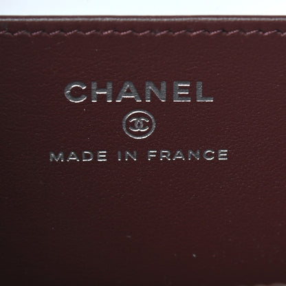 Chanel Caviar Quilted CC Vanity Case With Chain Black 6 of 9