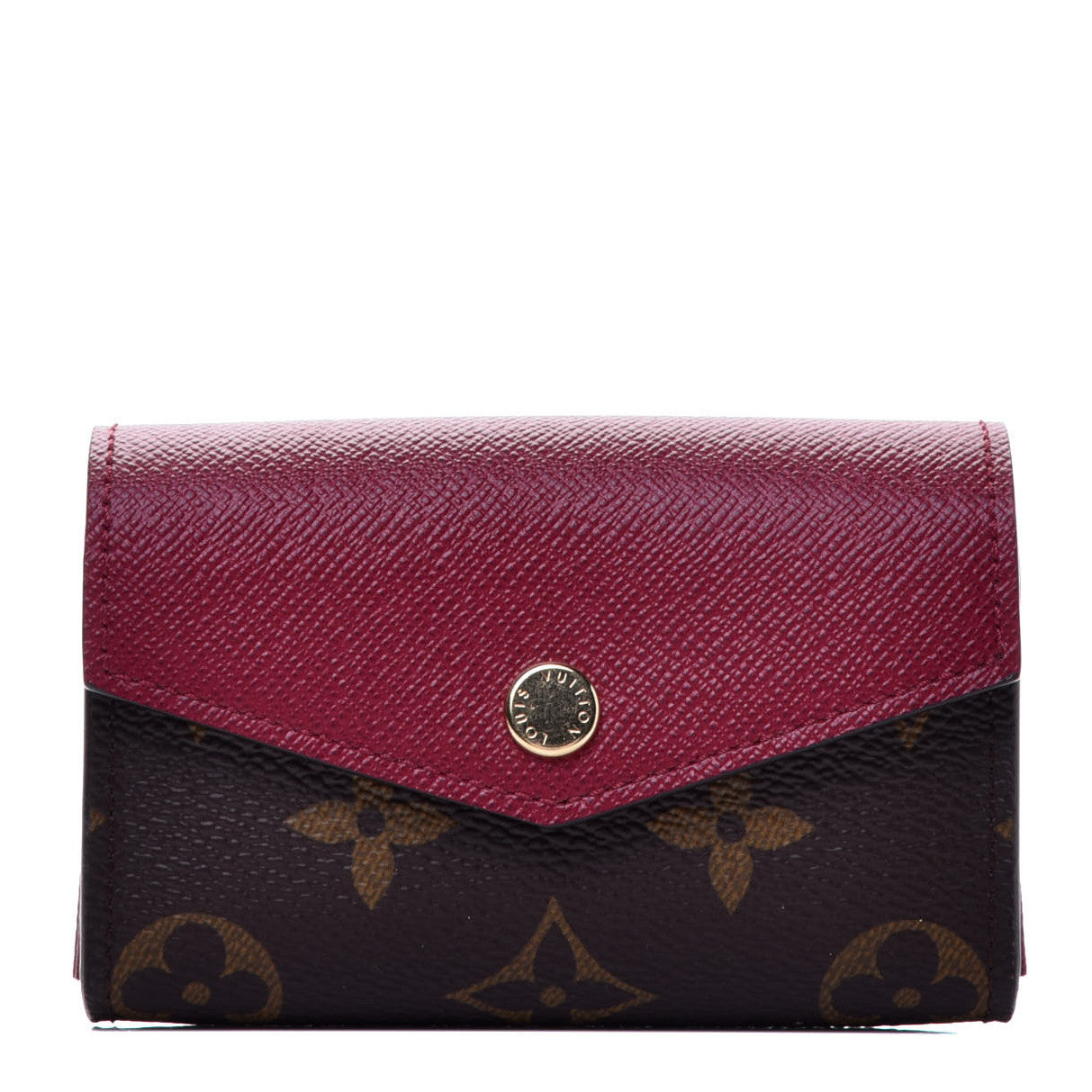 Monogram Sarah Multicartes Fuchsia
