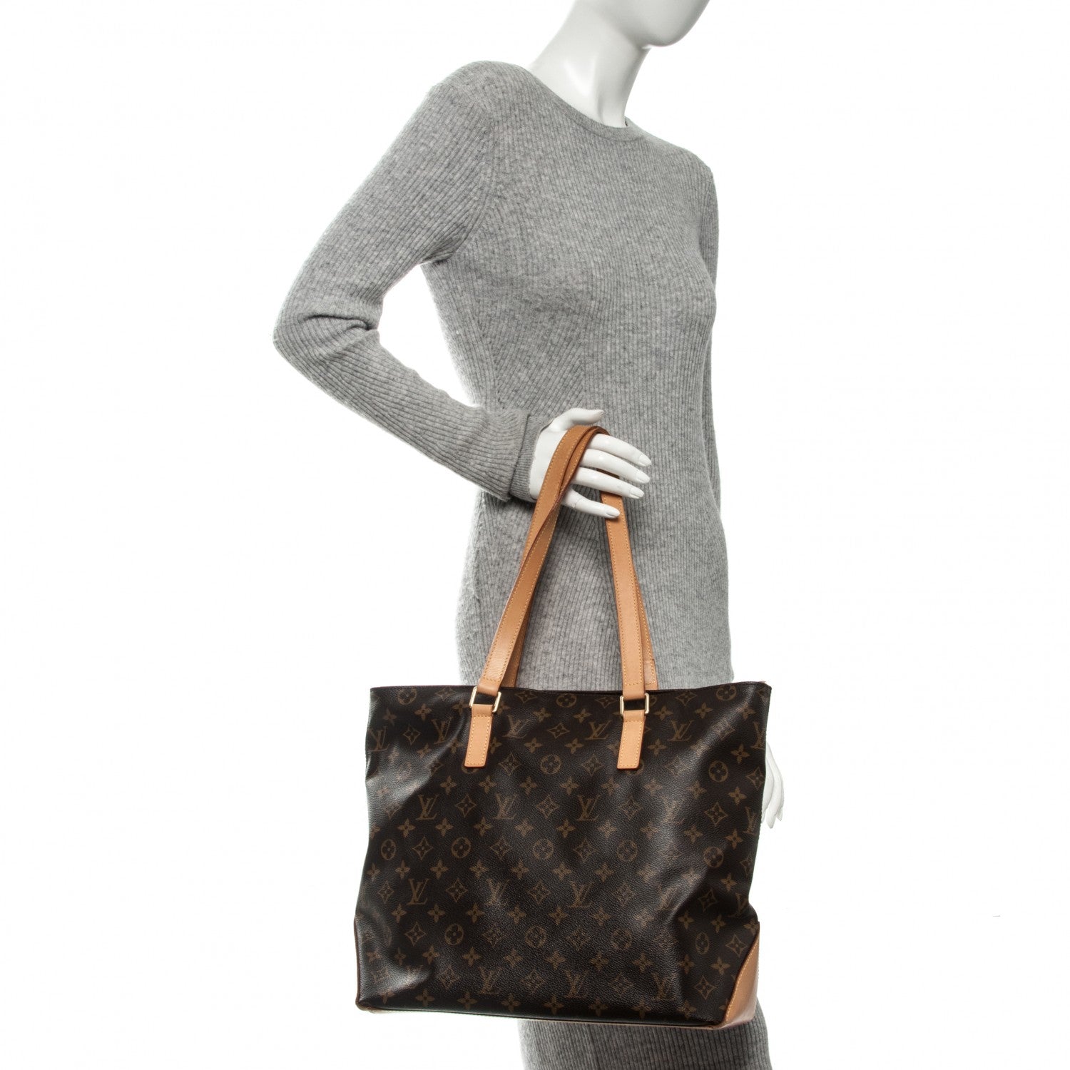 Louis Vuitton Monogram Cabas Mezzo 2 of 7