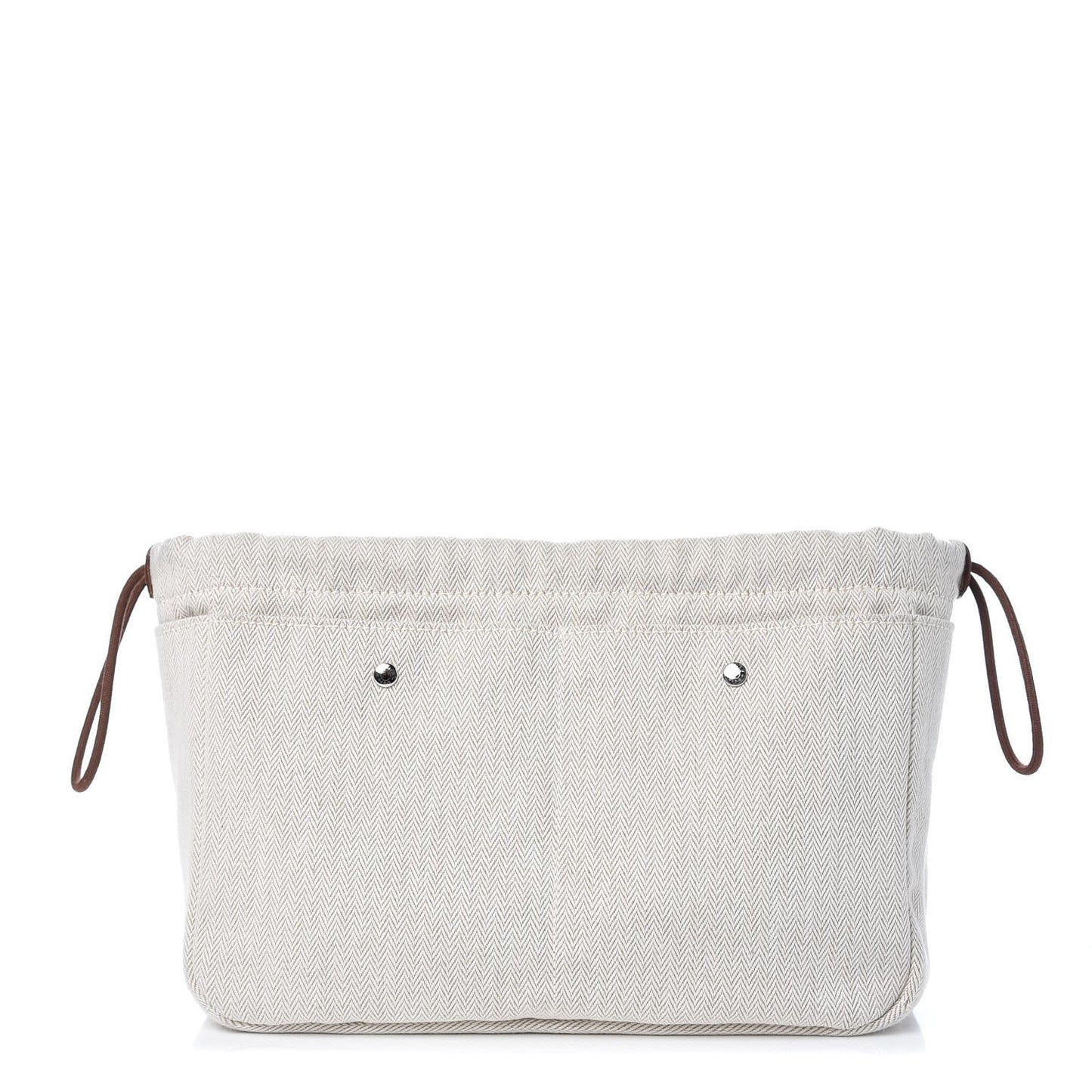 Canvas Barenia Fourbi 25 MM Pouch Naturel Fauve
