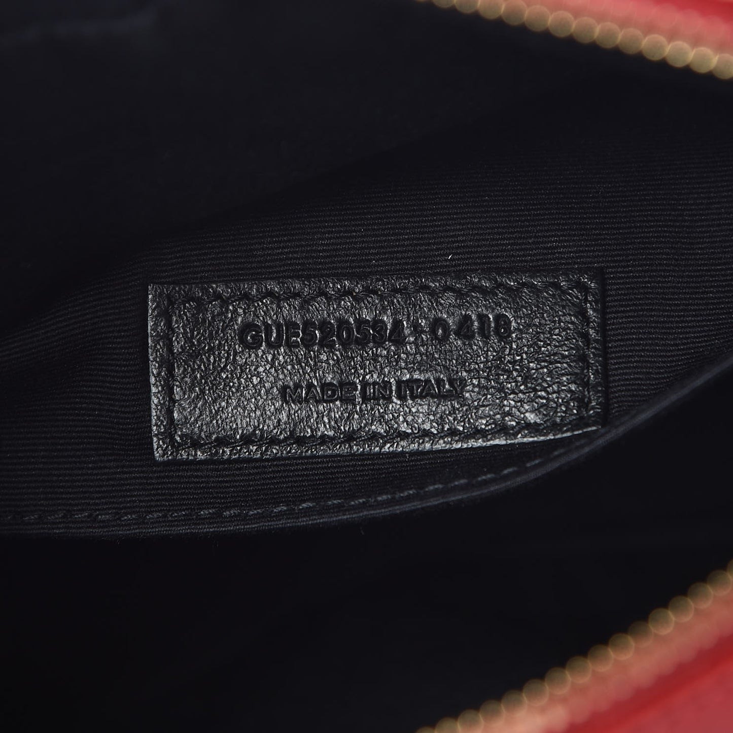 Calfskin Matelasse Monogram Lou Camera Bag Red