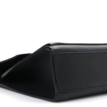 Louis Vuitton Soft Calfskin Mylockme Chain Bag BB Black 9 of 11