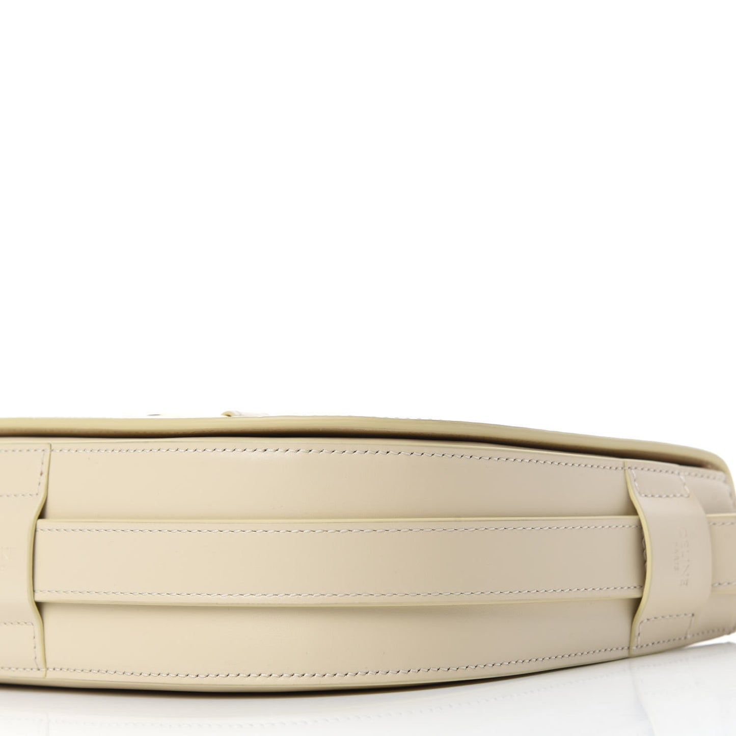 Shiny Calfskin Medium Maillon Triomphe Ivory