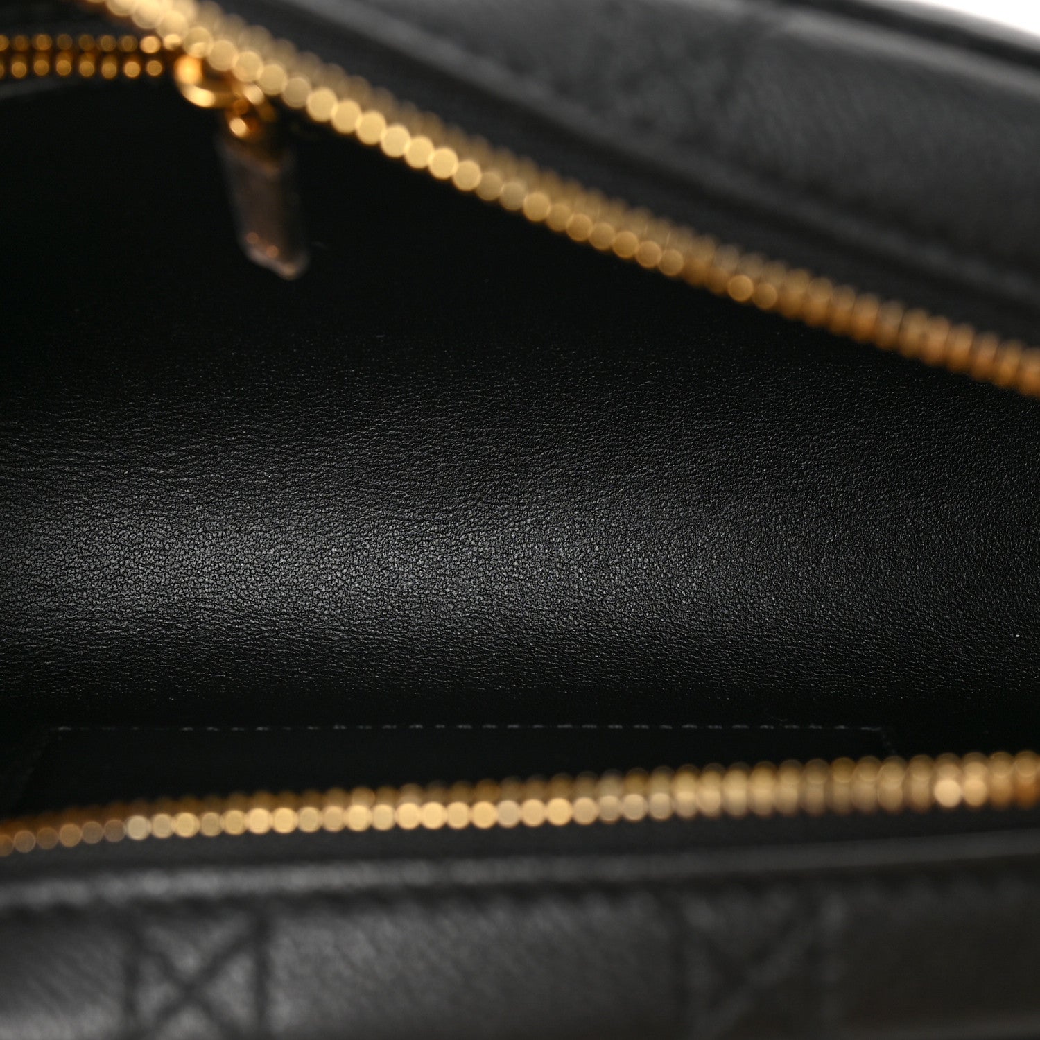 Christian Dior Supple Calfskin Caro Double Pouch Black 5 of 8