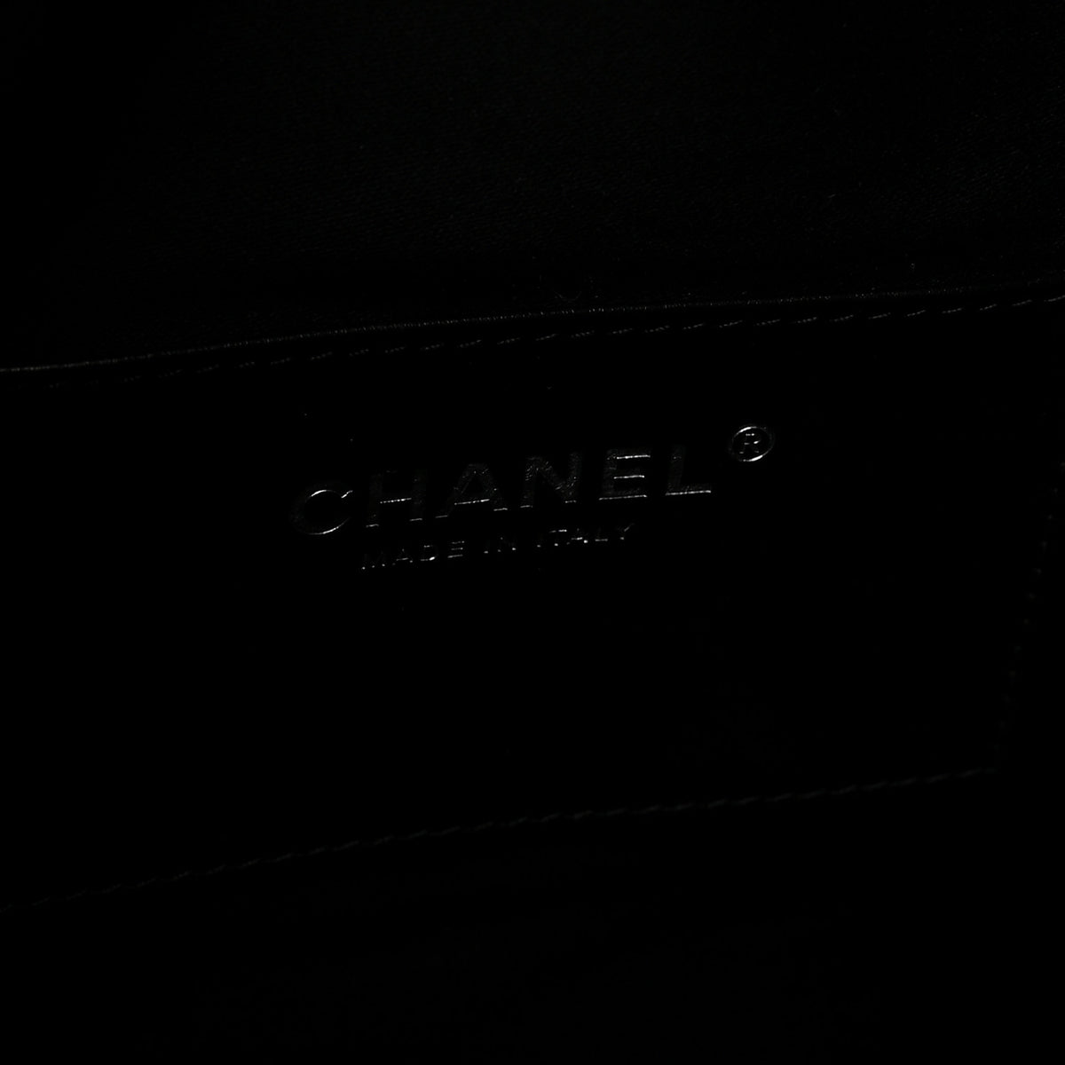 Chanel Shiny Crumpled Calfskin Quilted Medium Chanel 25 Handbag Black 7 of 11