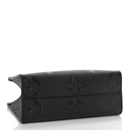 Louis Vuitton Empreinte Monogram Giant Onthego PM Black 4 of 8