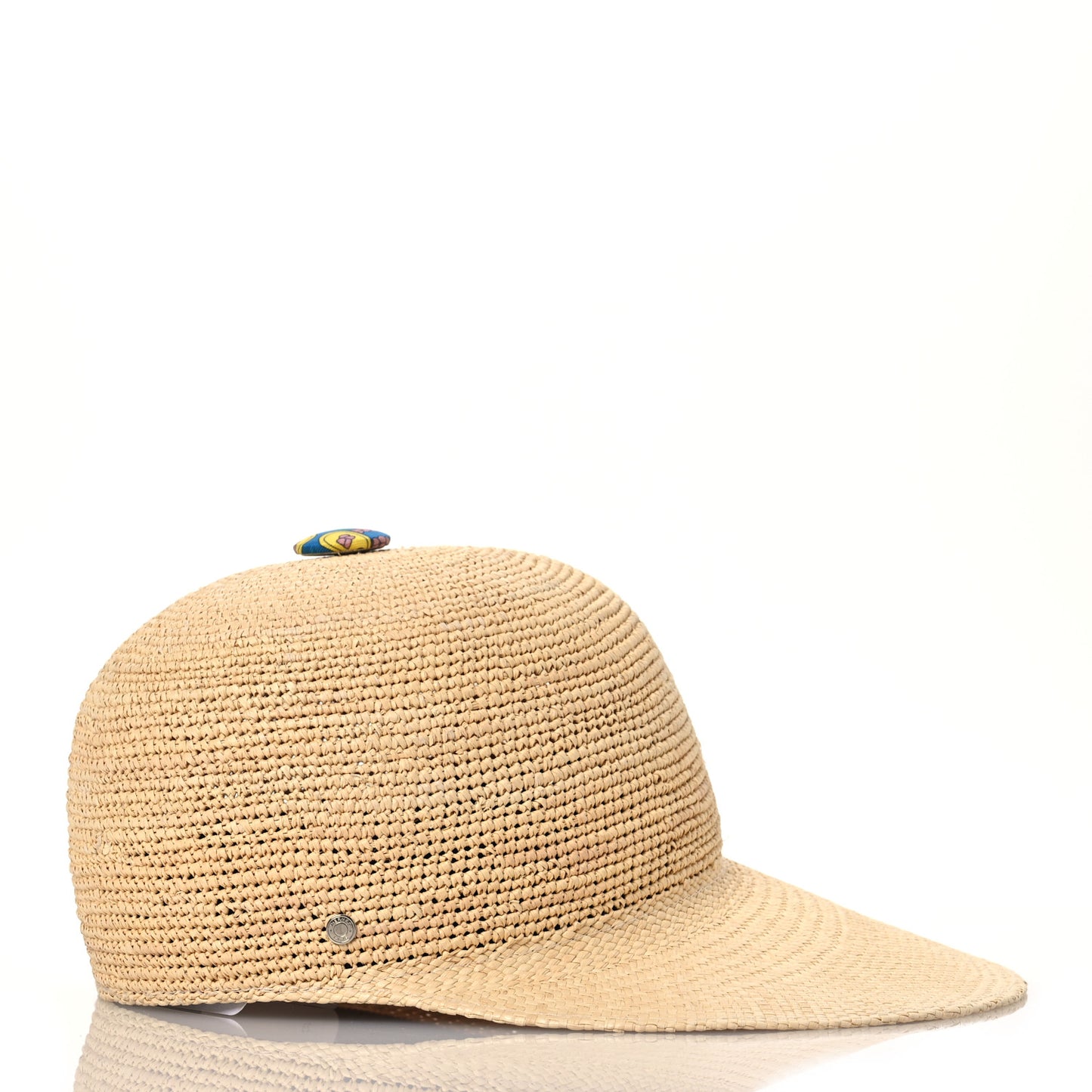 Straw Tanzanie Hat 56 Naturel Rouge Coquelicot
