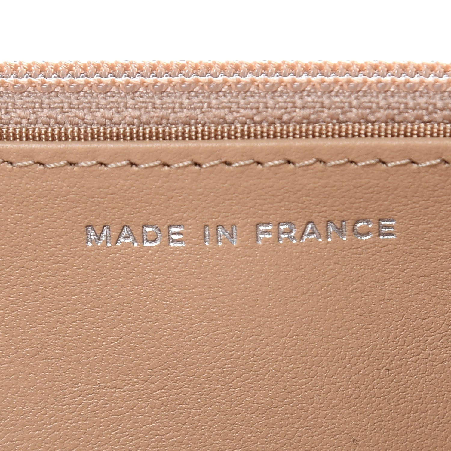 Chanel Caviar Quilted Boy Wallet On Chain WOC Beige 7 of 13