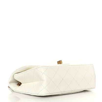 Chanel Aged Calfskin Quilted 2.55 Reissue Mini Flap White 4 of 9